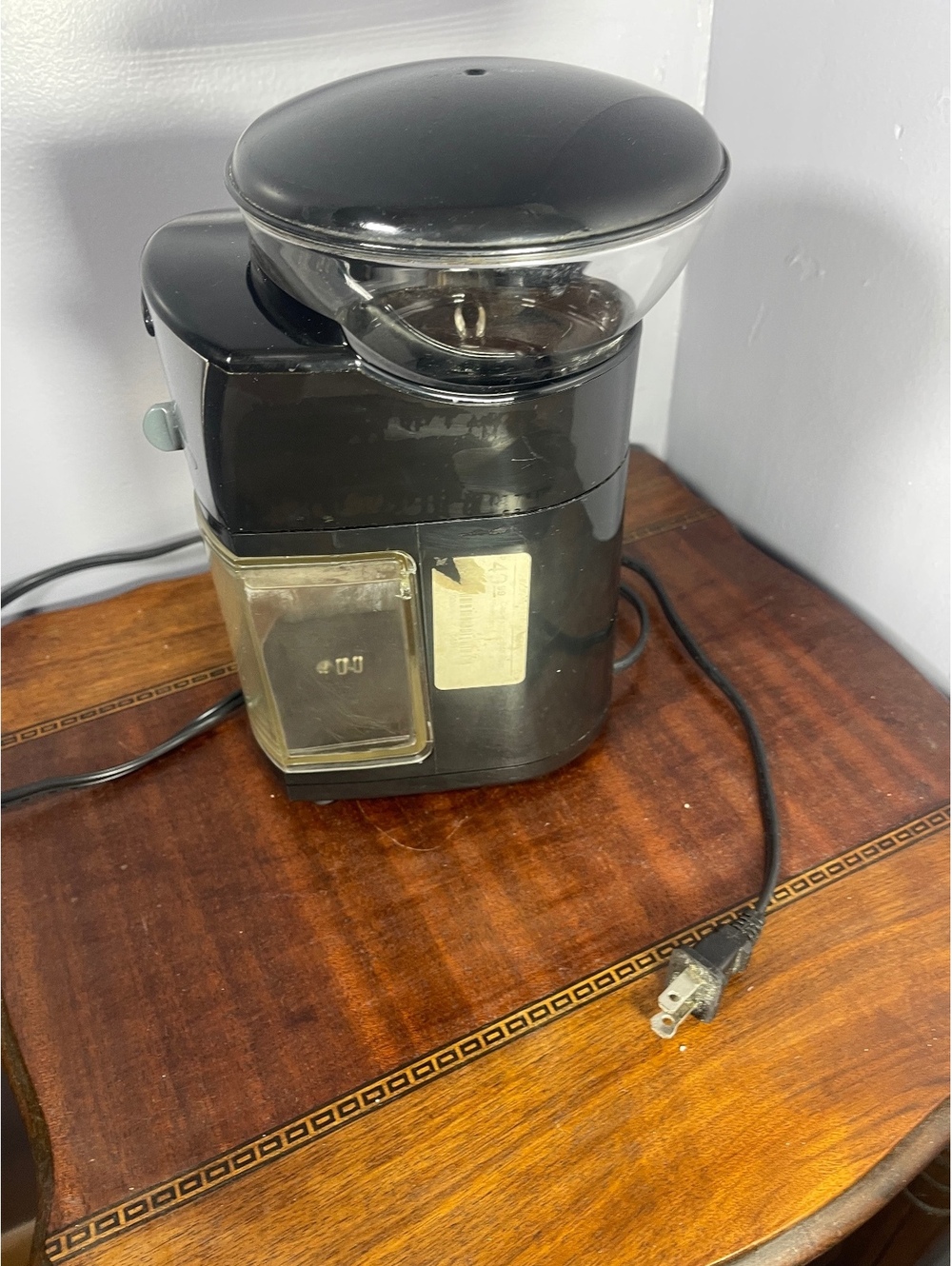 Capresso Electric Coffee Grinder with Adjustable Grind Settings - Picture 2 of 6